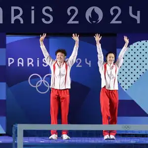 中国组合昌雅妮陈艺文夺得跳水女子双人3米板金牌
