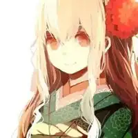 气质女头像漫画和服