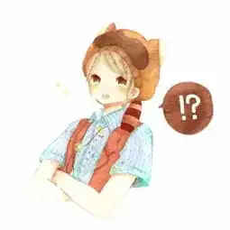 手绘黑白头像女旺夫