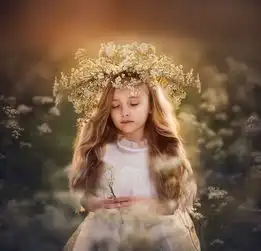 小天使与鲜花