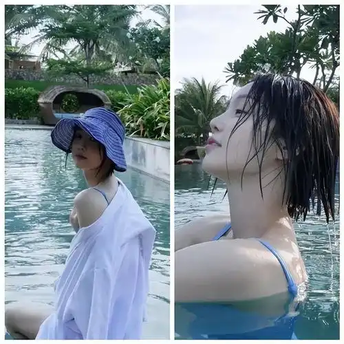 韩国知名女星晒泳装照,网友完全看不出是40岁