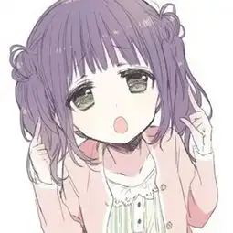 二次元少女头像真人女孩