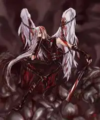 超漂亮的女生头像动画凄美可爱天使禁猎区