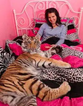 猛兽与人类的8大亲密画面