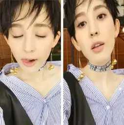 古力娜扎梳短发像邻家妹妹,那些说她像猴的人,我们好好谈谈