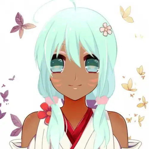 二次元超萌女生头像