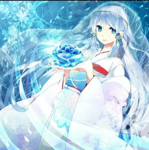 雪女高清头像图片