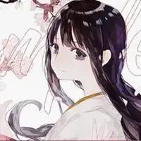 二次元百合头像一左一右可爱二次元百合恋人头像