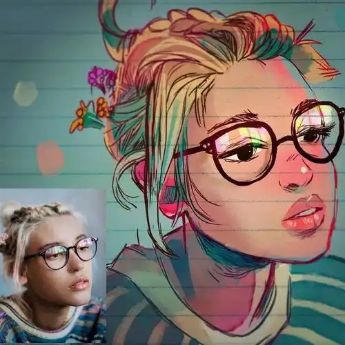 少女们在二次元中长啥样