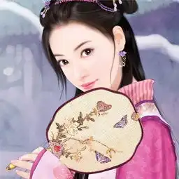 水彩教程绘制古风团扇