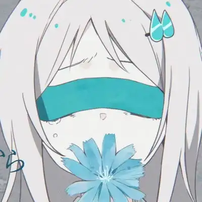 甜美女孩卡通头像情头