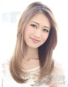 大脸女生适合的发型偏分刘海最显瘦