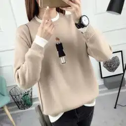 学生女头像毛衣