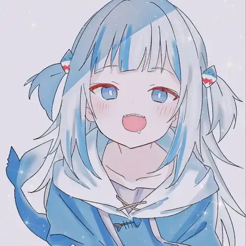元气满满的蓝色系动漫女头