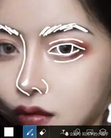 小仙女都在玩的素描涂鸦自拍,简单还个性,再不学就out了