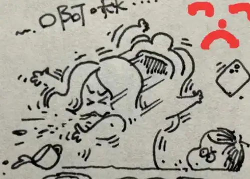 女生为什么不能光膀子小学生画漫画回答后,没想到妈妈躺枪