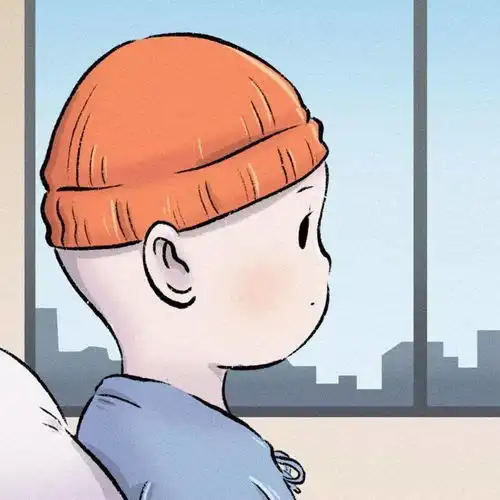 感动千万人的漫画云端坐着一位小女孩,她在等谁呢