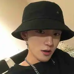 口罩帽子男头像