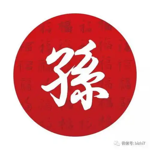 姓氏头像大全,新春喜庆特辑