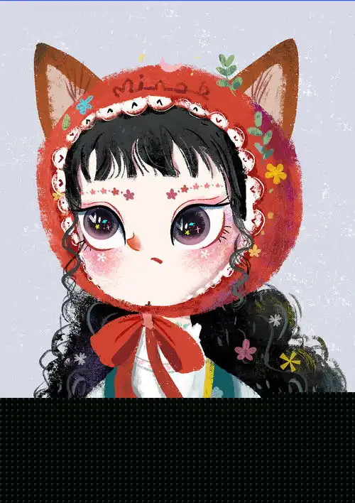 超可爱的美萌女孩