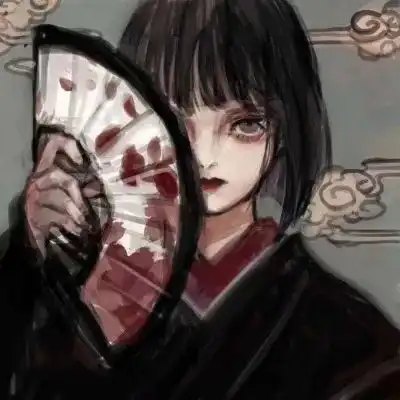 动漫女生头像超拽高冷侧脸霸气冷艳