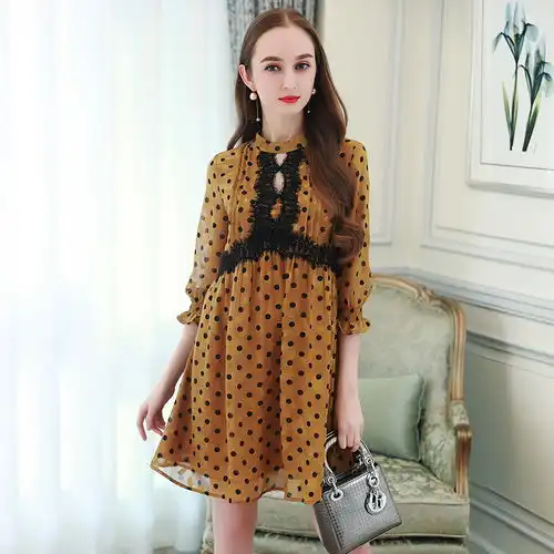 时尚好穿的连衣裙,上身就是气质美人