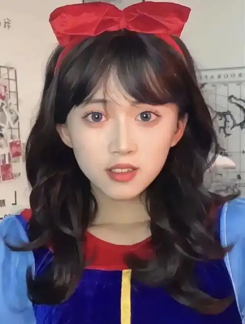 网红女生头像双人男扮女