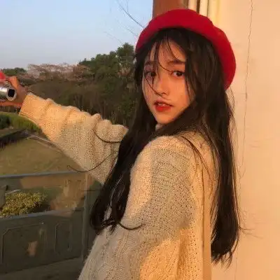 头像女纯欲风ins真人头