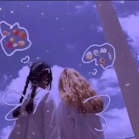 个性好看闺蜜头像