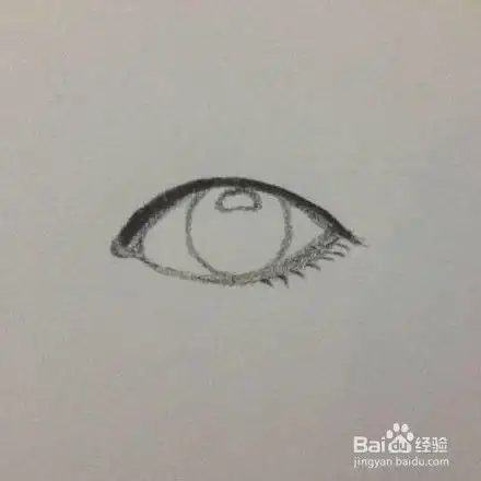 初学者动漫眼睛的画法教程