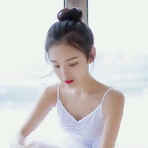 网红女生头像双人孩子