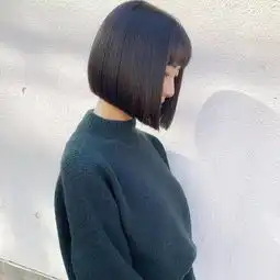 神奇的一刀切发型