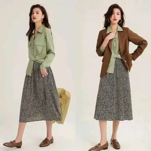 扔掉你的花裙,这3条裙子最洋气,适合3040岁的女生,优雅得体