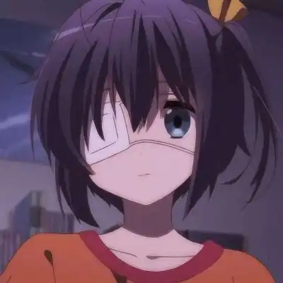 卡通头像女白底花之女王