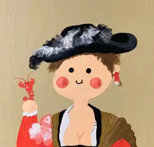 欧式名画女人头像