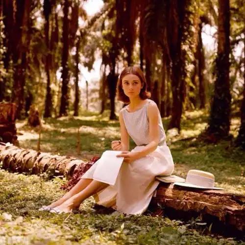 赫本之子公开展出女神母亲罕见的绝版美照