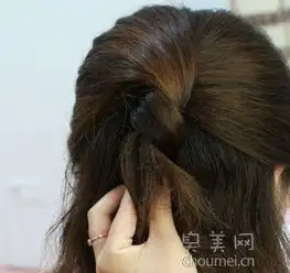 巧用发夹增靓独具创意淑女编发diy