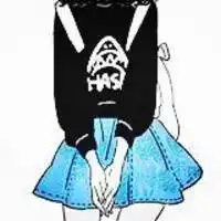 二次元头像女高冷霸气黑