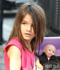 泰美混血loli似洋娃娃大眼齐帘萌翻天的小美女