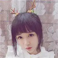 戴鹿角的森系女生头像微信头像图片大全