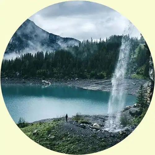 微信头像山青水秀,碧海蓝天,如诗如画,美丽的大自然