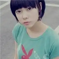 可爱的短发女孩头像真人