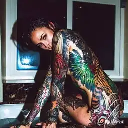 就是这么个性,刺青美女