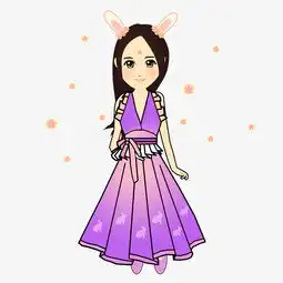 中秋节玉兔精灵兔仙女png图图片素材其他格式下载动漫人物大全