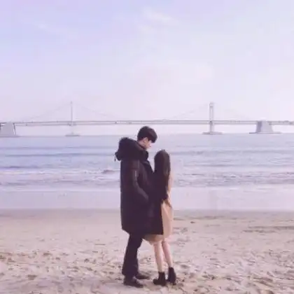 我发誓对所爱至死不渝意境情侣头像一对两张