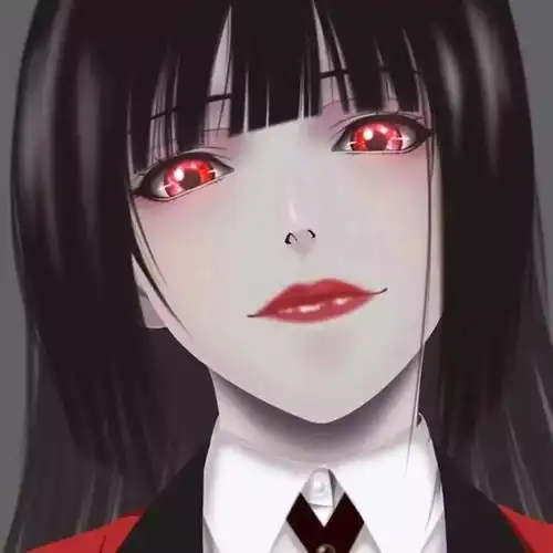 动漫女生头像小清新背景图