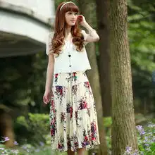 dreamsun2013夏清爽假两件波西米亚风长裙雪纺连衣裙7ag12