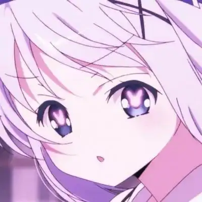 女生软萌动漫头像雨之落