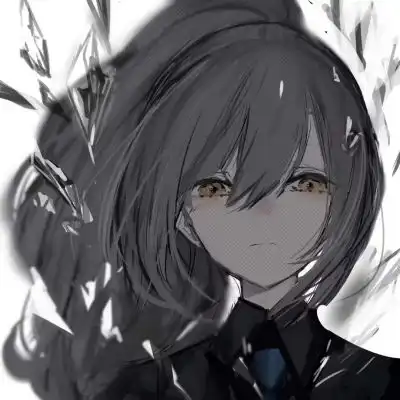 可爱漫画风少女头像ε