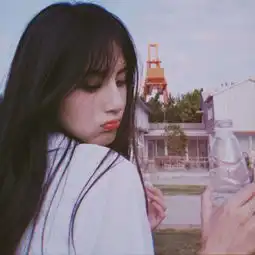 一身仙女味头像可爱萌真人网红脸的小姐姐